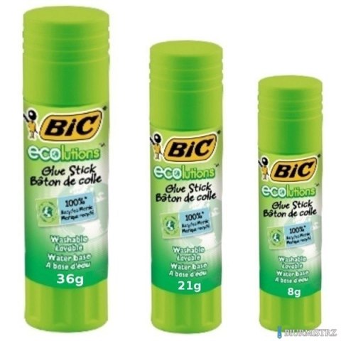 Klej w sztyfcie BIC Ecolutions 21g (20 sztuk) 8923452 Klej w sztyfcie BIC Ecolutions 21g (20 sztuk) 8923452