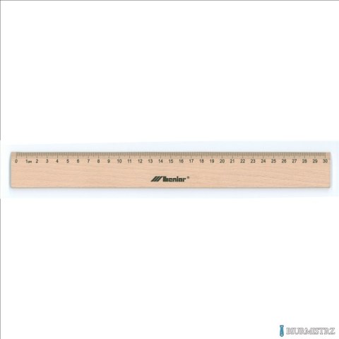 Linijka drewniana 50cm 30064 LENIAR Linijka drewniana 50cm 30064 LENIAR