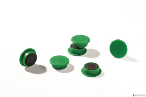 Magnesy do tablic, ? 21 mm Zielony 470205 DUR ABLE Magnesy do tablic, ? 21 mm Zielony 470205 DUR ABLE