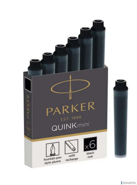 Naboje z Atramentem QUINK - MINI czarny 1950407 PARKER Naboje z Atramentem QUINK - MINI czarny 1950407 PARKER