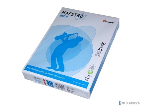 Papier A4 60g MAESTRO EXTRA 9457A60 500ark Papier A4 60g MAESTRO EXTRA 9457A60 500ark