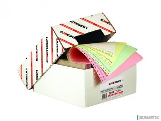 Papier komputerowy/składanka 240x12"x2 , Z/O/P, 900skł. 240212C0N0red EMERSON