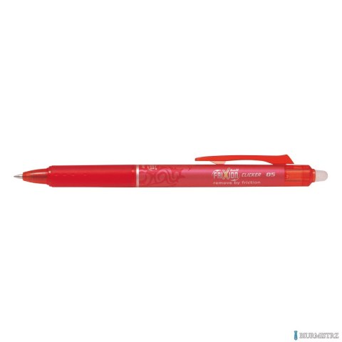Pióro kulkowe FRIXION CLIKER czerwone 0.5 PIBLRT-FR5-R Pióro kulkowe FRIXION CLIKER czerwone 0.5 PIBLRT-FR5-R