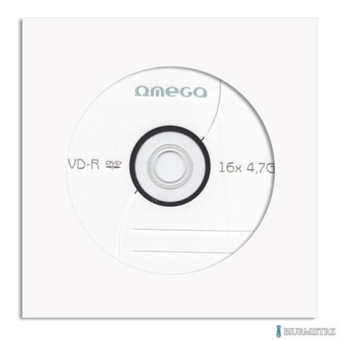 Płyta OMEGA DVD+R 4,7GB 16X KOPERTA (1) OMD16K1+ Płyta OMEGA DVD+R 4,7GB 16X KOPERTA (1) OMD16K1+
