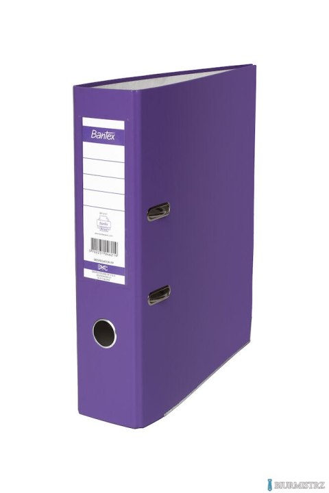 Segregator A4 80mm XXL fioletowy, z szyną BANTEX 100551793 Segregator A4 80mm XXL fioletowy, z szyną BANTEX 100551793