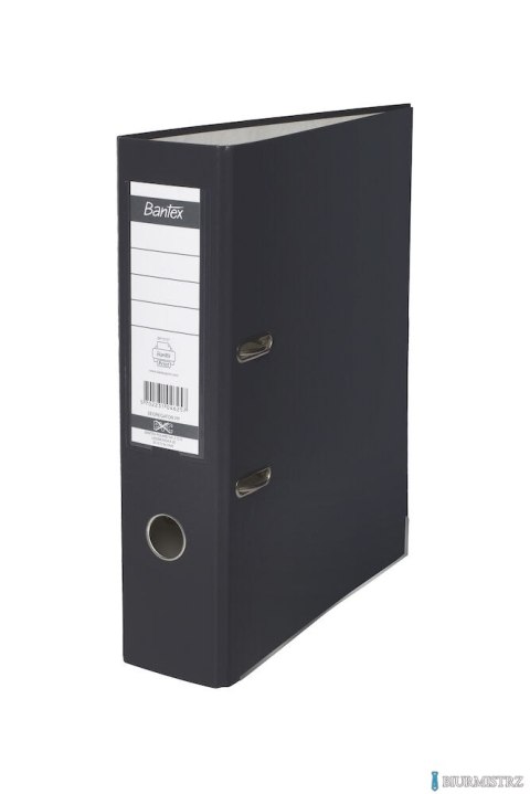 Segregator A4 80mm XXL grafitowy, z szyną BANTEX 100551795 Segregator A4 80mm XXL grafitowy, z szyną BANTEX 100551795
