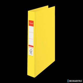 Segregator Esselte A4 z 2 kółkami, grzbiet 42 mm, żółty, 14450