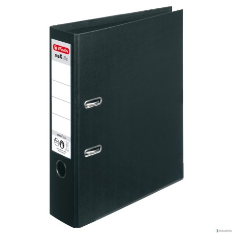 Segregator maX.file Protect Plus A4, 8 cm, czarny 300002676 HERLITZ Segregator maX.file Protect Plus A4, 8 cm, czarny 300002676 HERLITZ