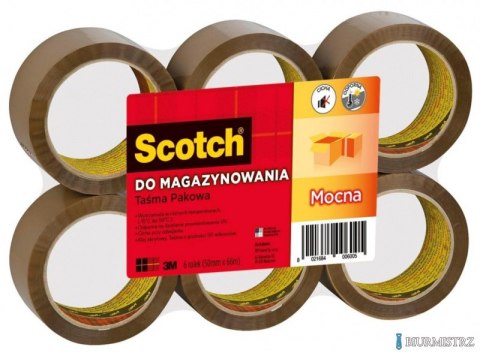 Taśma pakowa SCOTCH (309 BRW), MOCNA, akrylowa, cicha, 50mm, 66m, brązowa UU010249330 3M-UU010249330 Taśma pakowa SCOTCH (309 BRW), MOCNA, akrylowa, cicha, 50mm, 66m, brązowa UU010249330 3M-UU010249330