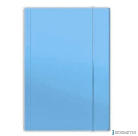 Teczka z gumką A4 PLUS błękit TADEO TT6626 Teczka z gumką A4 PLUS błękit TADEO TT6626