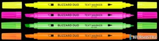Zakreślacze tekstu BLIZZARD DUO zielony TO-338 Toma