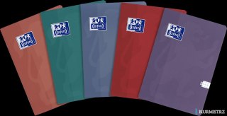 Zeszyt Oxford Touch Trend A5 80 kartek 90 g kratka 5x5 mm 400175457