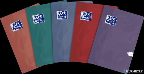 Zeszyt Oxford Touch Trend A5 80 kartek 90 g kratka 5x5 mm 400175457 Zeszyt Oxford Touch Trend A5 80 kartek 90 g kratka 5x5 mm 400175457