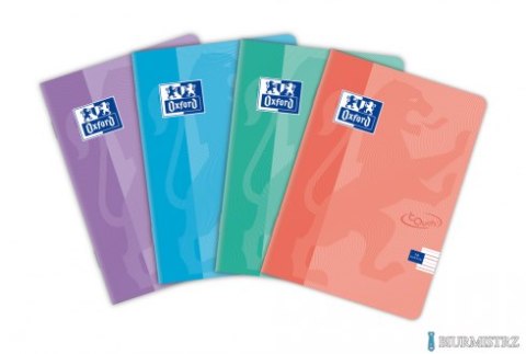 Zeszyt TOUCH PASTEL A5 16k 90g linia podwójna kolorowa 400150843 OXFORD Zeszyt TOUCH PASTEL A5 16k 90g linia podwójna kolorowa 400150843 OXFORD