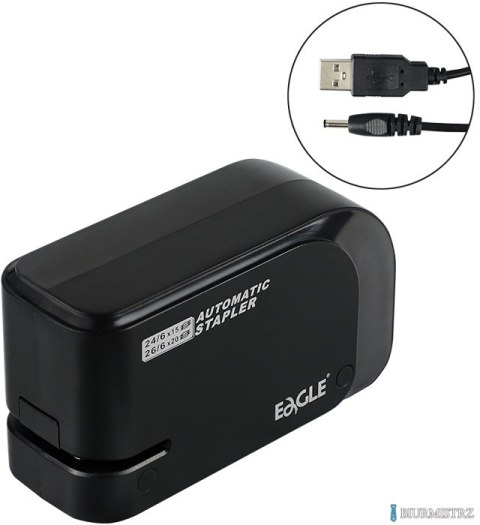 Zszywacz EAGLE EG-161 USB elektryczny 110-1701 15 kartek Zszywacz EAGLE EG-161 USB elektryczny 110-1701 15 kartek