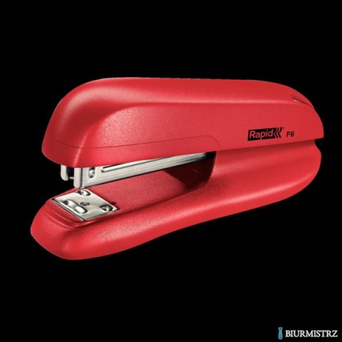 Zszywacz RAPID mały F6 24-26/6 25kartek czerwony 5000270 Zszywacz RAPID mały F6 24-26/6 25kartek czerwony 5000270