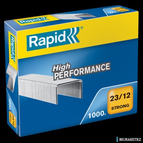 Zszywki Rapid Strong 23/12 1M, 1000 szt., 24870000 Zszywki Rapid Strong 23/12 1M, 1000 szt., 24870000