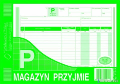 372-3 P magazyn przyjmie MICHALCZYK&PROKOP A5 80 kartek 372-3 P magazyn przyjmie MICHALCZYK&PROKOP A5 80 kartek
