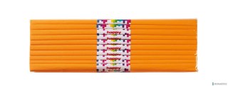 Bibuła marszczona 50x200cm, pomarańczowy, 10 szt., HAPPY COLOR, HA 5020-4
