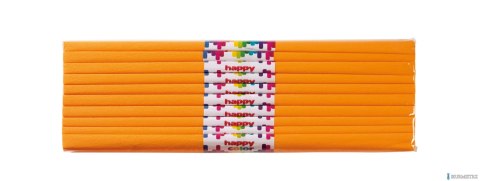 Bibuła marszczona 50x200cm, pomarańczowy, 10 szt., HAPPY COLOR, HA 5020-4 Bibuła marszczona 50x200cm, pomarańczowy, 10 szt., HAPPY COLOR, HA 5020-4