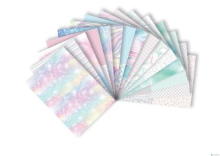 Blok z motywami PASTEL, 80g/m2, A4, 15 ark, 26 motywów, Happy Color HA 3808 2030-P
