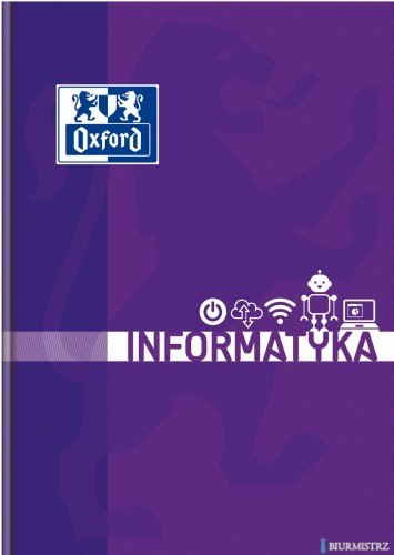 Brulion informatyka A5 80k 90g kratka z marginesem 400150854 OXFORD Brulion informatyka A5 80k 90g kratka z marginesem 400150854 OXFORD