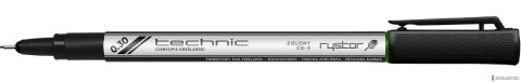 Cienkopis kreślarski CK-03/D 0.3mm zielony RYSTOR 405-030-003 Cienkopis kreślarski CK-03/D 0.3mm zielony RYSTOR 405-030-003