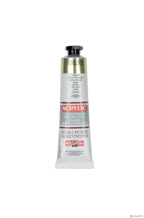 Farba akryl ACRYLIC 40ml złota 162725 KOH I NOOR Farba akryl ACRYLIC 40ml złota 162725 KOH I NOOR