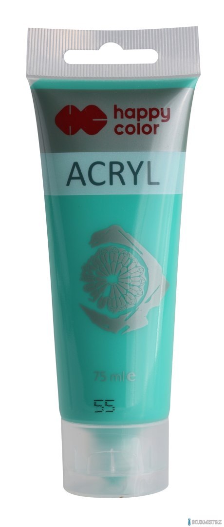 Farba akrylowa 75 ml, szmaragdowy, Happy Color HA 7370 0075-55 Farba akrylowa 75 ml, szmaragdowy, Happy Color HA 7370 0075-55