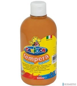 Farba tempera 500 ml, brązowa jasna CARIOCA 170-2356 Farba tempera 500 ml, brązowa jasna CARIOCA 170-2356