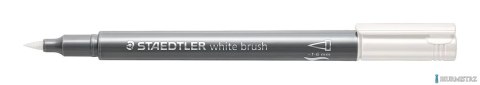 Flamaster pędzelkowy Metallic brush, biały, Staedtler S 8321-0 Flamaster pędzelkowy Metallic brush, biały, Staedtler S 8321-0