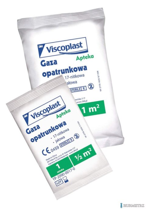 Gaza jałowa VISCOPLAST, 1m2 3M-YP209000162 Gaza jałowa VISCOPLAST, 1m2 3M-YP209000162