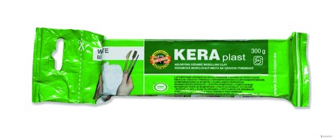 Glinka ceramiczna samoutwardzalna 300g biała 131708 KOH-I-NOR Glinka ceramiczna samoutwardzalna 300g biała 131708 KOH-I-NOR