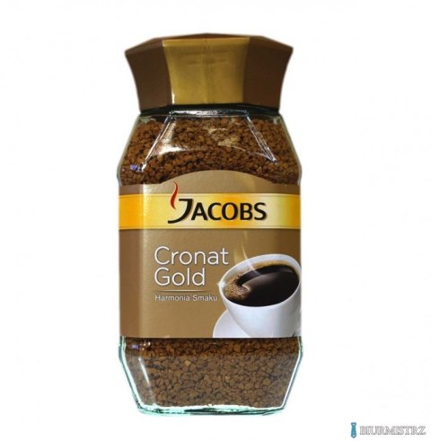 Kawa JACOBS CRONAT GOLD 200g rozpuszczalna Kawa JACOBS CRONAT GOLD 200g rozpuszczalna