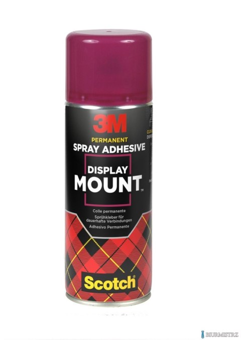Klej w sprayu 3M Displaymount permanentny, 400ml Klej w sprayu 3M Displaymount permanentny, 400ml