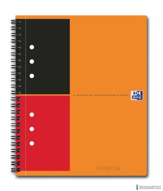 Kołonotatnik A5 80 kartek, linia / tagi, INTERNATIONAL, OXFORD, 100102680 (X)