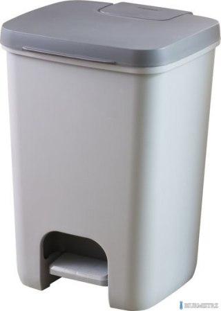 Kosz na śmieci ESSENTIALS 20L Curver 00759-686-00 szary/grafit