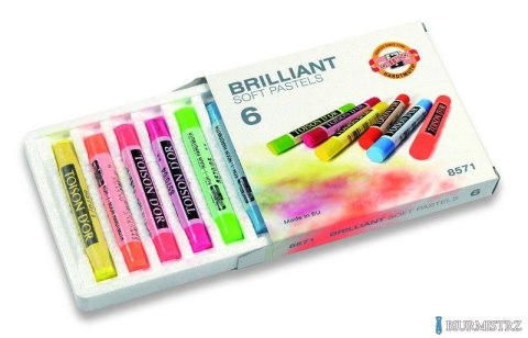 Kredki past.suche 6k 8571 fluo KOH I NOOR Kredki past.suche 6k 8571 fluo KOH I NOOR