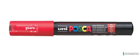 Marker z tuszem pigmentowym PC-1M czerwony POSCA UNPC1M/DCE Marker z tuszem pigmentowym PC-1M czerwony POSCA UNPC1M/DCE