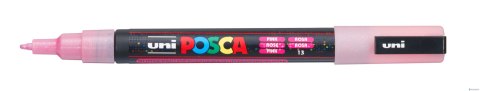 Marker z tuszem pigmentowym PC-3ML brokatowy różowy POSCA UNPC3ML/DRO Marker z tuszem pigmentowym PC-3ML brokatowy różowy POSCA UNPC3ML/DRO