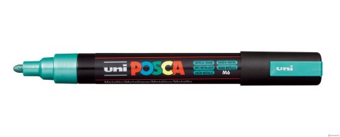 Marker z tuszem pigmentowym PC-5M metalic zielony POSCA UNPC5M/DMETZI Marker z tuszem pigmentowym PC-5M metalic zielony POSCA UNPC5M/DMETZI