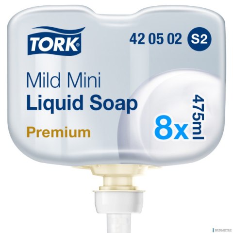 Mydło w płynie TORK mini Premium delikatne 475ml 420502 Mydło w płynie TORK mini Premium delikatne 475ml 420502