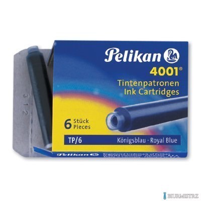 Naboje do piór, krótkie niebieskie 100401545 PELIKAN Naboje do piór, krótkie niebieskie 100401545 PELIKAN