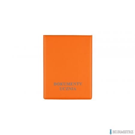 Okładka na dokumenty ucznia pionowa orange KOD-11-04 BIURFOL Okładka na dokumenty ucznia pionowa orange KOD-11-04 BIURFOL