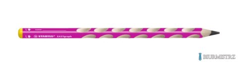 Ołówek EASYGRAPH 2B różowy dla leworęczny 321/01-2B-6 STABILO Ołówek EASYGRAPH 2B różowy dla leworęczny 321/01-2B-6 STABILO