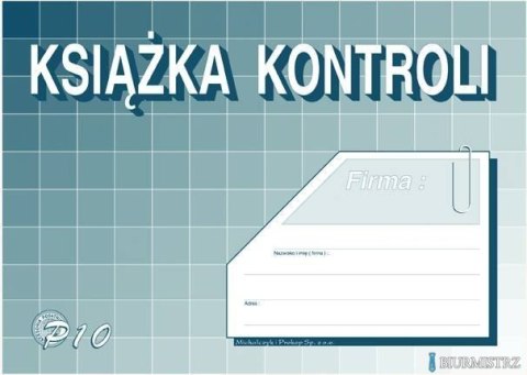 P10-U Książka kontroli A5 Michalczyk i Prokop P10-U Książka kontroli A5 Michalczyk i Prokop