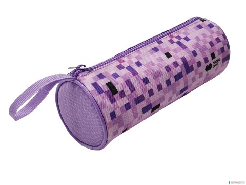 Piórnik saszetka tuba z 1 zamkiem, PIXI violet, Happy Color HA 2211 0810-PI2 Piórnik saszetka tuba z 1 zamkiem, PIXI violet, Happy Color HA 2211 0810-PI2