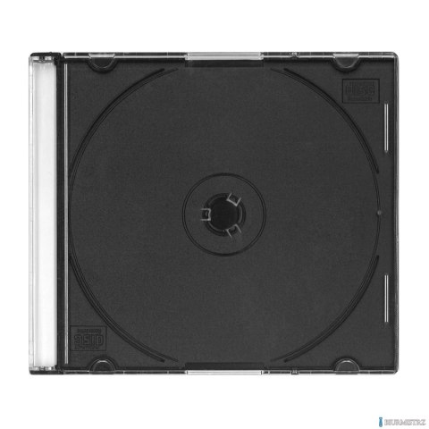 Pudełko na 1CD SLIM CASE 5,2MM BLACK OMEGA Pudełko na 1CD SLIM CASE 5,2MM BLACK OMEGA