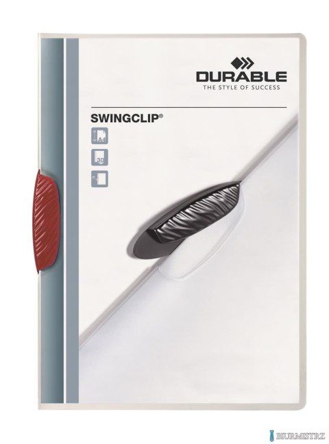 Skoroszyt SWINGCLIP 30 czerwony 226003 1-30kart DURABLE Skoroszyt SWINGCLIP 30 czerwony 226003 1-30kart DURABLE