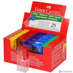 Temperówka plasitkowa KONTENER ICE mix kolor 581526 FABER-CASTELL (X) Temperówka plasitkowa KONTENER ICE mix kolor 581526 FABER-CASTELL (X)